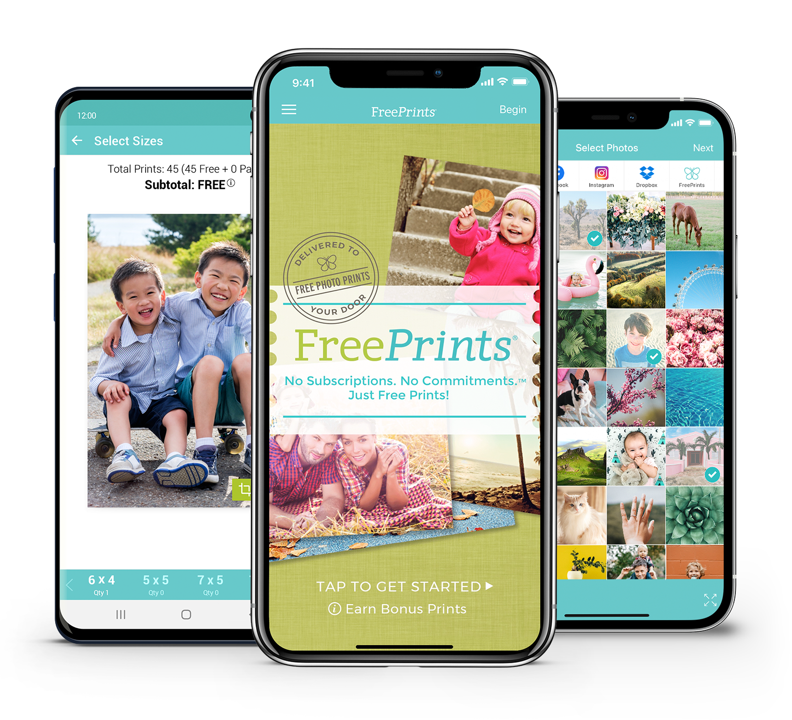 Apps FreePrints Photo Tiles App for iOS & Android